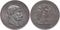 5 Koruna 1907 KB - korunovační