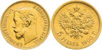 5 Rubl 1900