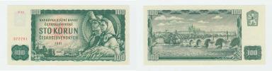 100 Koruna 1961