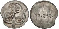 1/2 krejcar 1624 (dvoustranný) Nisa - Huser. MKČ-1092. okrajový kus