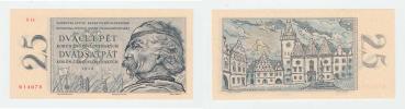 25 Koruna 1958