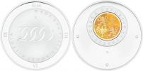 2000 Koruna 2000 - mileniová ražba s hologramem