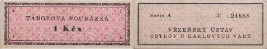 Ostrov n.Ohří - 1 Kčs b.l. (1951-1953)