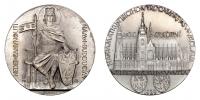 AR Medaile na dokončení velechrámu svatého Víta 1929
