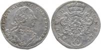 6 Krejcar 1753 - zemská mince