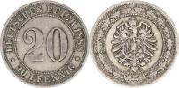 20 Pfennig 1888 A          "R"