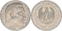 5 RM 1935 A - Hindenburg bez svastiky