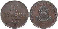 10 Centesimi 1849 M_dr.hry v av. a rev.