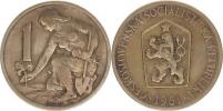 1 Kčs 1961 - první ročník s novým znakem