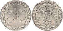 50 Rpf. 1939 E - Ni      KM 95    "R"_tém.