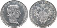 10 Krejcar 1843 A_dr.škrce v av.