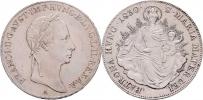 1/2 Tolar konvenční 1830 A - ražba pro Uhry