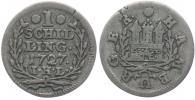 Schilling 1727 I.H.L.