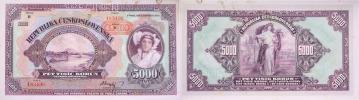 5000 Kč 1920 - přetisk sér.B