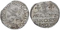Malý groš *1603* K. Hora - Enderle. HN-13a, opis 7a (.D G - R.I.). dr. okr.
