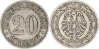 20 Pfennig 1888 A "R"