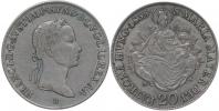 20 Krejcar 1835 B - s madonou