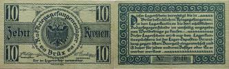 Most (Brüx) - 10 Kronen b.l.