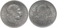 1 Koruna 1902 b.zn.