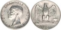 5 Lire 1929 R - var.: **FERT**     KM 67