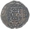 Albrecht z Valdštejna - jednostranný stříbrný žeton 1632