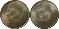 100 Kčs 1977 - Nov.134 - 300.výročí úmrtí V.Hollara