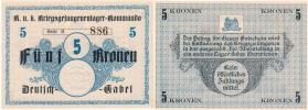 Deut.Gabel (Jablonné) - 5 Koruna b.l.