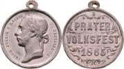 Nesign.- upomínka na lidovou slavnost v Prátru 1865 -