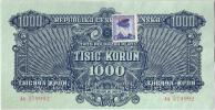 Československo 1944 - 1945, 1000 Koruna 1944