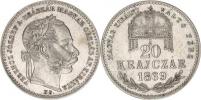 20 kr. 1869 KB "R"
