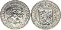 2 Kroner 1923 HCN GJ - Stříbrná svatba        KM 821    Ag 800  1