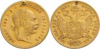 Dukát 1854 A (3.439g)
