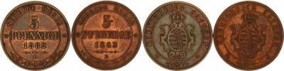 5 Pfennige 1862 B