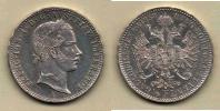 1/4 Zlatník 1858 A - menší ozn. nominálu