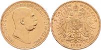 10 Koruna 1909 - Marschall