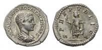 Diadumenian caesar 217-218  Denarius