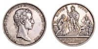 Roth - AR medaile na korunovaci v Miláně 1838 - hlava