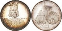 L.Kozák - 700 let Plzně - Václav II. 1992 - poprsí