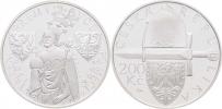 200 Kč 2006 - 700 let vymření Přemyslovců