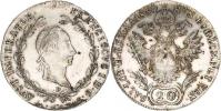 20 kr. 1830 B_zbytky patiny