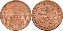 10 Haléř 1927 (CuZn)