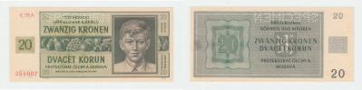 20 Koruna 1944 - sér. 33A