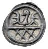 Brakteátový fenik b.l. (cca 1380-1400)