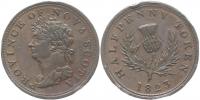 1/2 Penny token 1823