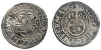 Groš (1/24 Tolaru) 1590 s titulem Rudolfa II.