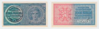1 Koruna b.l.-ruční r.
