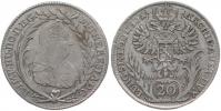 20 Krejcar 1780 EvS - IK