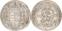Zlatník (1/2 Tolar) 1705 KB      Husz. 1524 var.: bez tečky za datací      "R"      (14