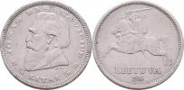 5 Litai 1936 - Jonas Basanavičius