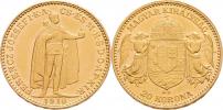 20 Koruna 1910 KB (raženo pouze 85.000 ks)